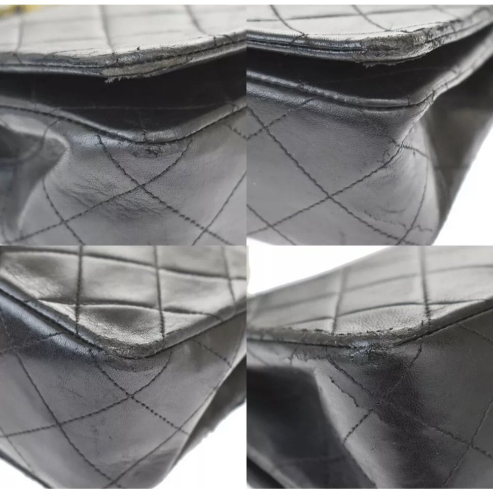 Vintage CHANEL Black Lambskin Quilted Mini Flap Bag 1280517 - $500 OFF FLASH SAL - Picture 7 of 16